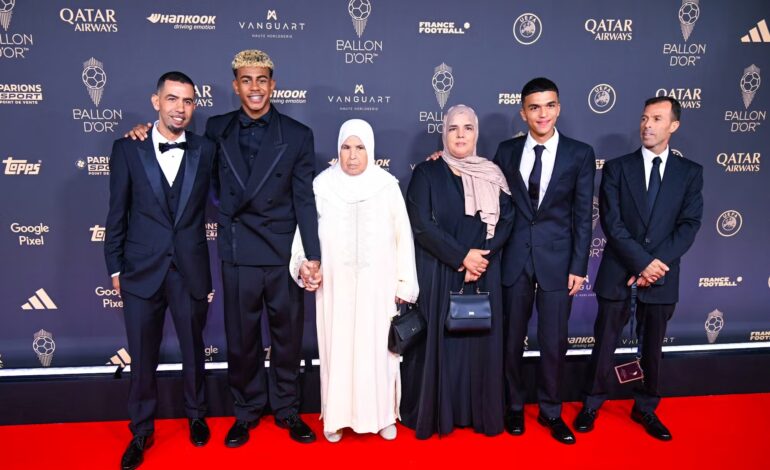 Lamine Yamal: Rising Star Shines at the Ballon d’Or Ceremony